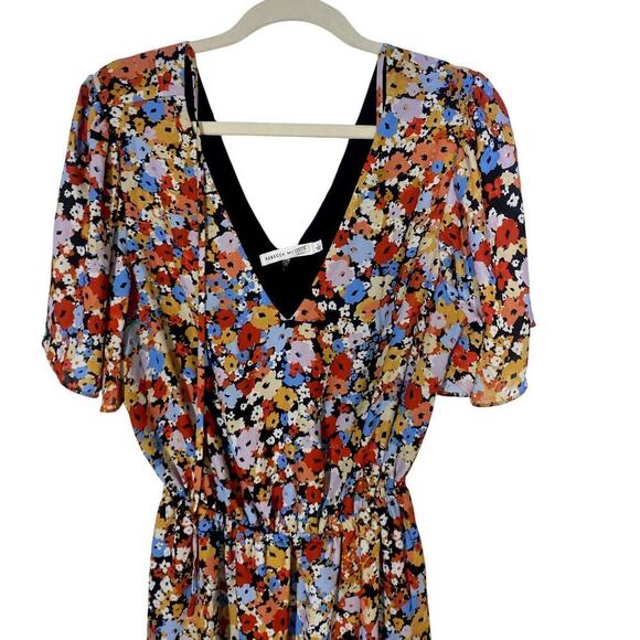 Rebecca Minkoff Sorcha Dress Floral Print Multicolor Size Large - Picture 7 of 13
